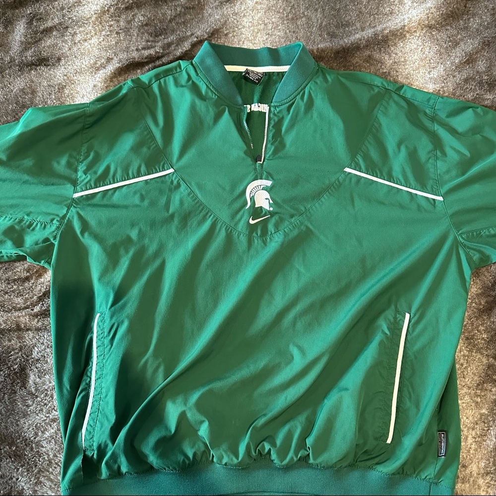 Vintage Nike Michigan State Windbreaker